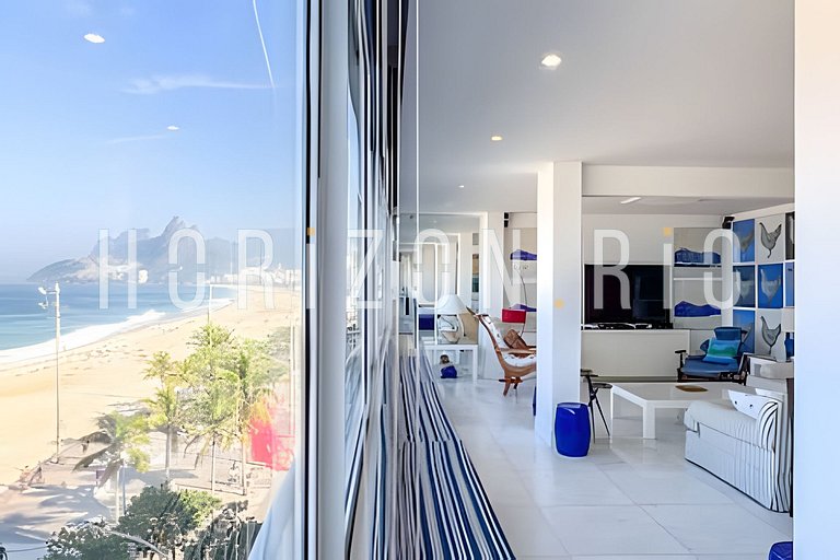 3 chambres à louer à Arpoador avec vue sur la mer pouvant ac