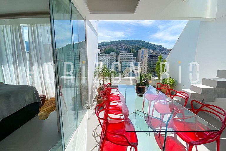 Luxueux penthouse avec 2 suites et jacuzzi à Ipanema