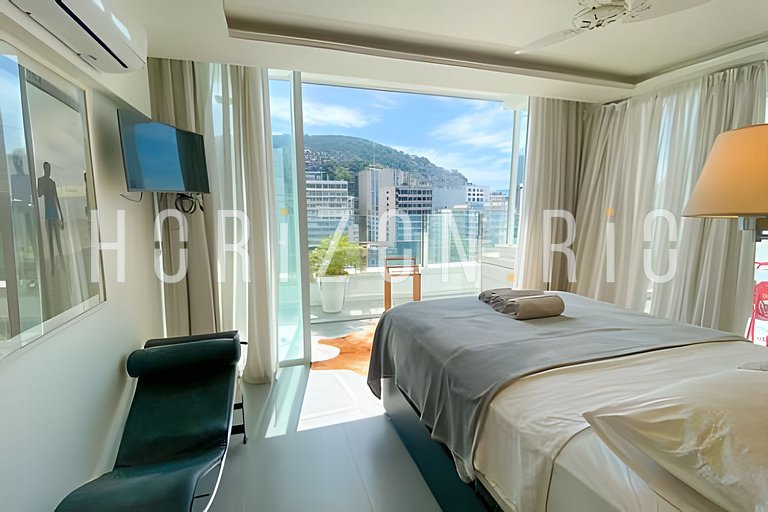 Cobertura de lujo Ipanema con jacuzzi y 2 suites en alquiler
