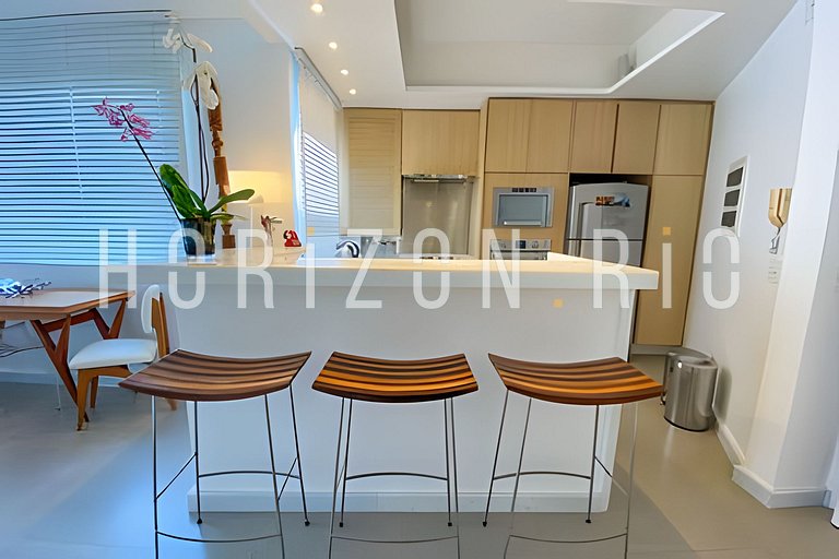 Luxueux penthouse avec 2 suites et jacuzzi à Ipanema