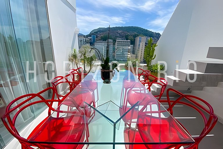 Cobertura de lujo Ipanema con jacuzzi y 2 suites en alquiler