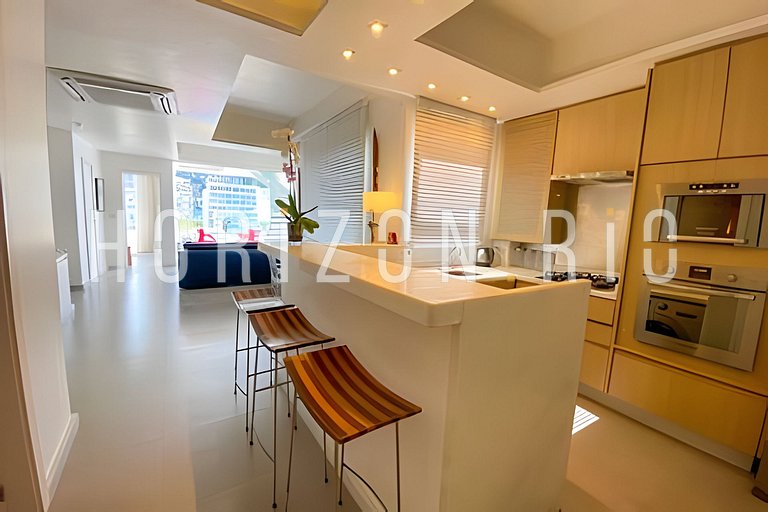 Cobertura de lujo Ipanema con jacuzzi y 2 suites en alquiler