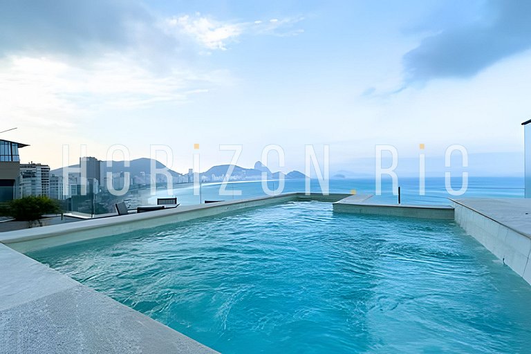 HR.343 - Penthouse de 3 suites en Copacabana con piscina pri