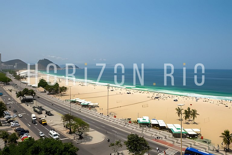 Apartamento vista mar en Av. Atlántica - 3 cuartos alquiler