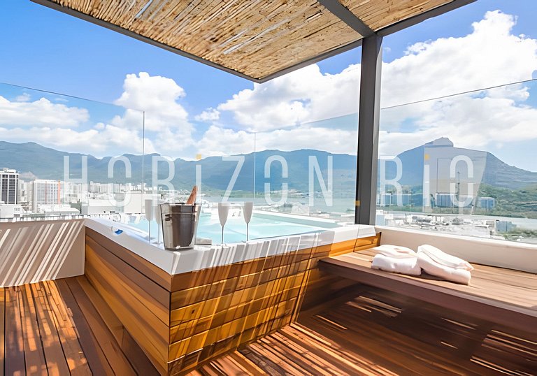Penthouse en alquiler en Ipanema con 2 habitaciones, vista a