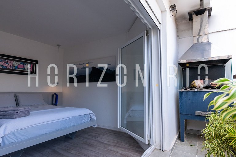 Penthouse de Lujo en Ipanema con Terraza y Vista al Mar