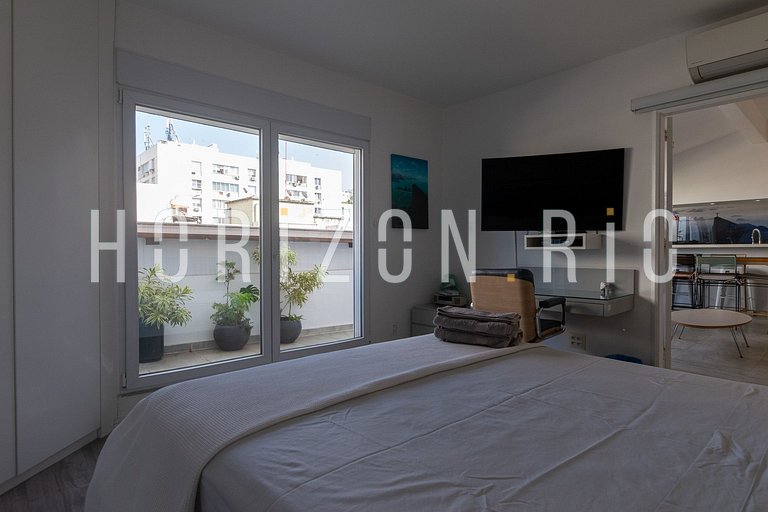 Penthouse Duplex de Luxe à Ipanema avec Terrasse et Vue Mer