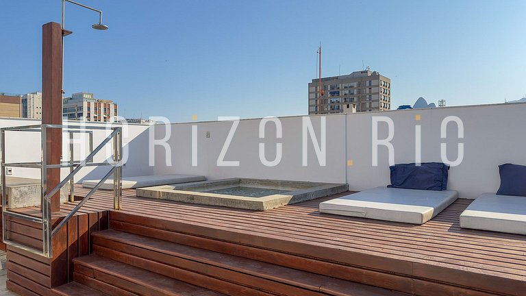 Duplex penthouse with 3 suites in Ipanema