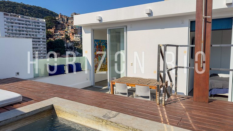 Penthouse duplex avec 3 suites à Ipanema