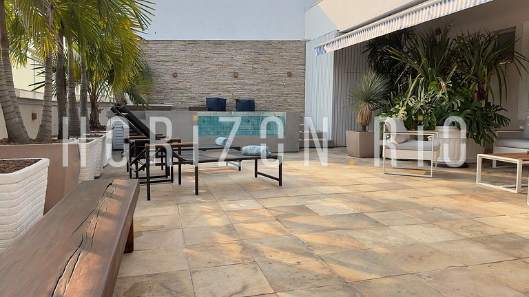 Penthouse de luxe à louer a Copacabana, 5 chambres, piscine