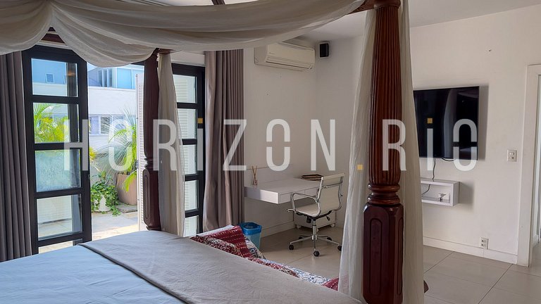 Penthouse de luxe à louer a Copacabana, 5 chambres, piscine