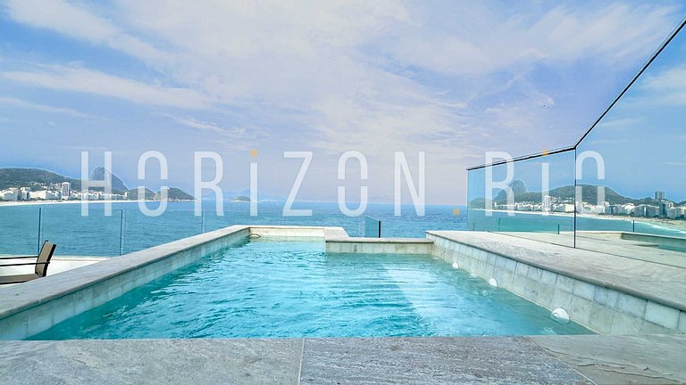 Luxury 3-Suite Penthouse in Copacabana with Private Pool