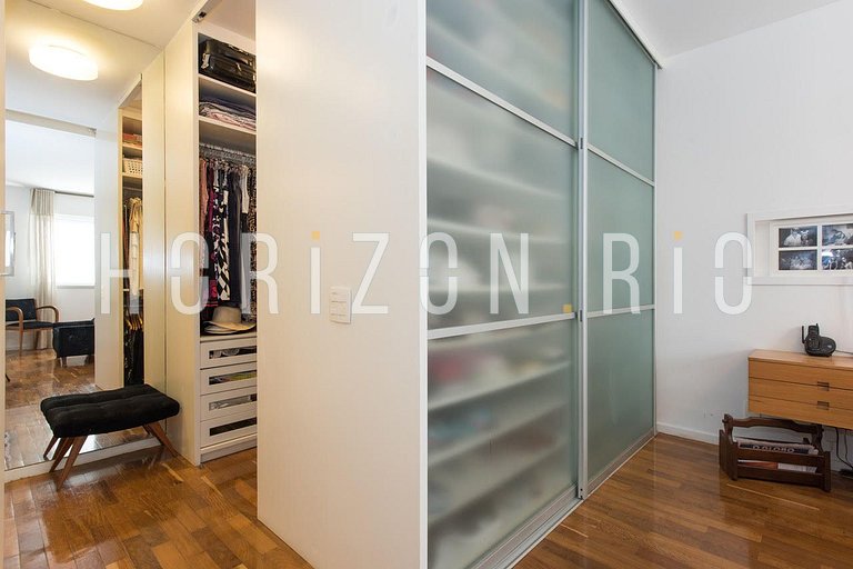 Apartamento à beira-mar em Ipanema: 3 quartos, vista mar