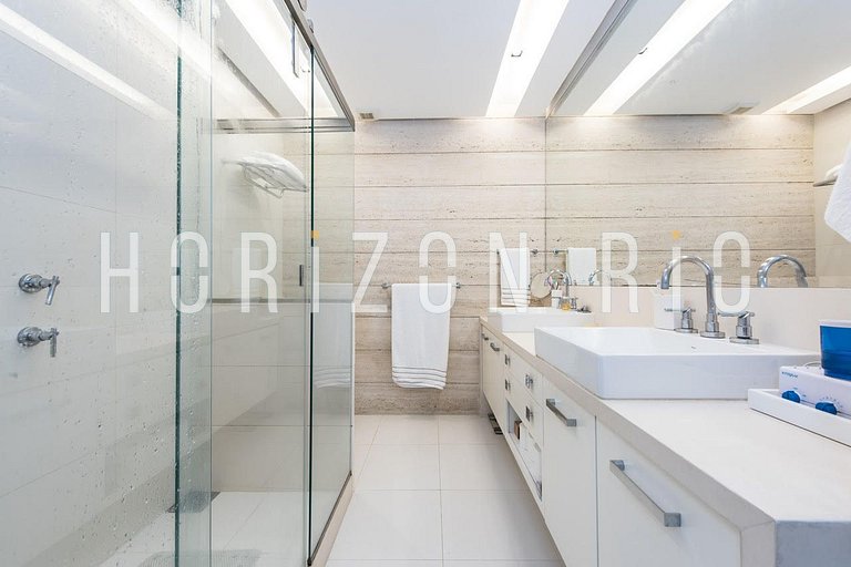Apartamento à beira-mar em Ipanema: 3 quartos, vista mar