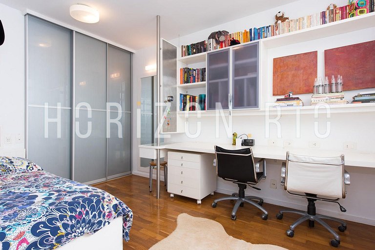 Appartement à Ipanema : 3 chambres, vue sur l'océan