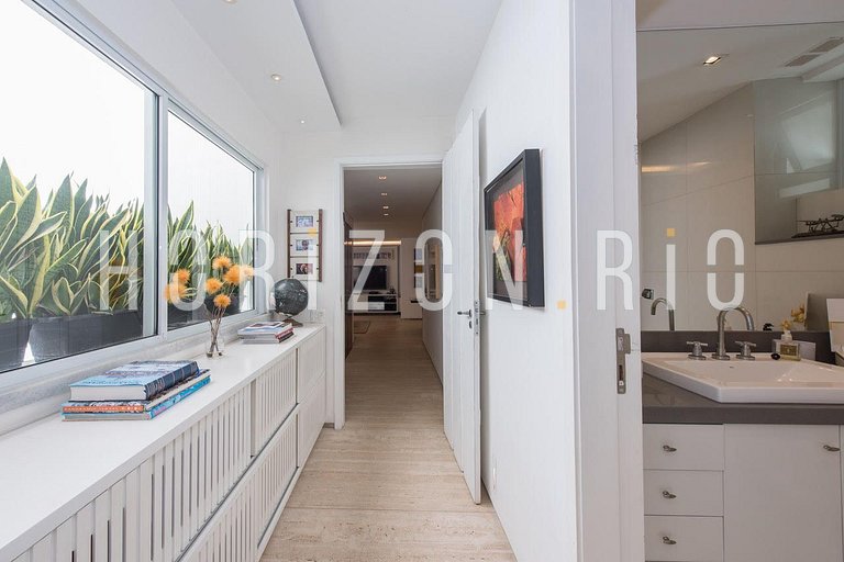 Appartement à Ipanema : 3 chambres, vue sur l'océan