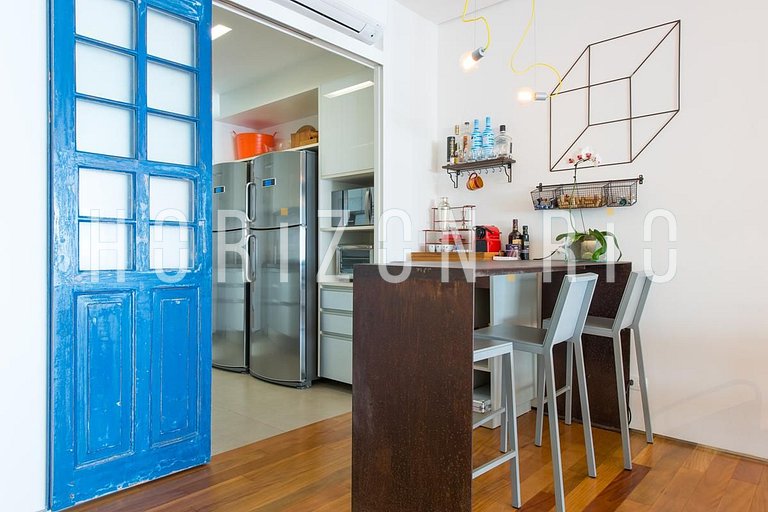 2 Suites moderno e reformado em Ipanema