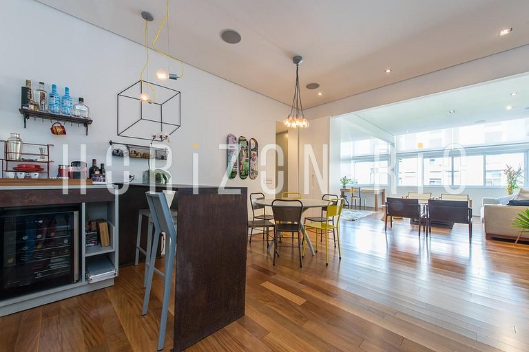 2 Suites moderno e reformado em Ipanema