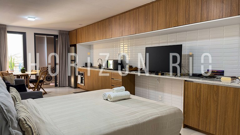 Alquila Loft Contemporáneo en Ipanema con Piscina y Terraza