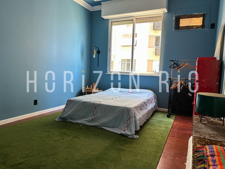 Apartamento 2 Quartos c/ Rooftop e Vista – Copacabana