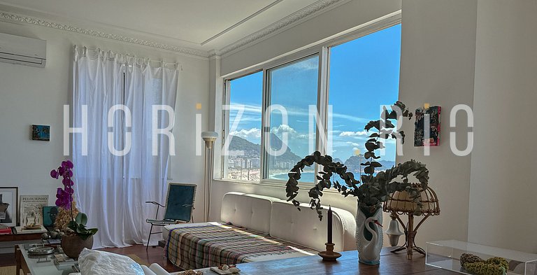 Apartamento 2 Quartos c/ Rooftop e Vista – Copacabana