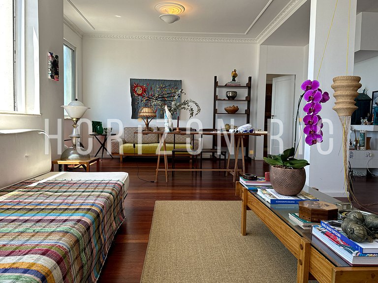 Apartamento 2 Quartos c/ Rooftop e Vista – Copacabana
