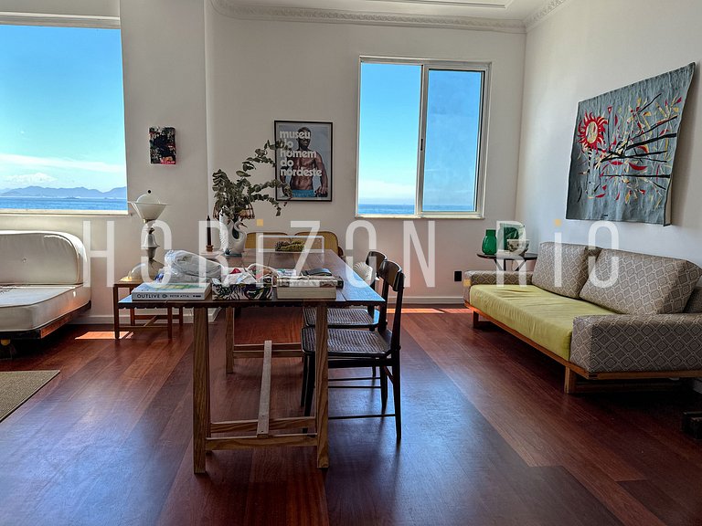 Apartamento 2 Quartos c/ Rooftop e Vista – Copacabana