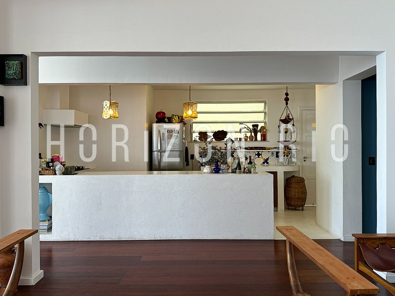 Apartamento 2 Quartos c/ Rooftop e Vista – Copacabana