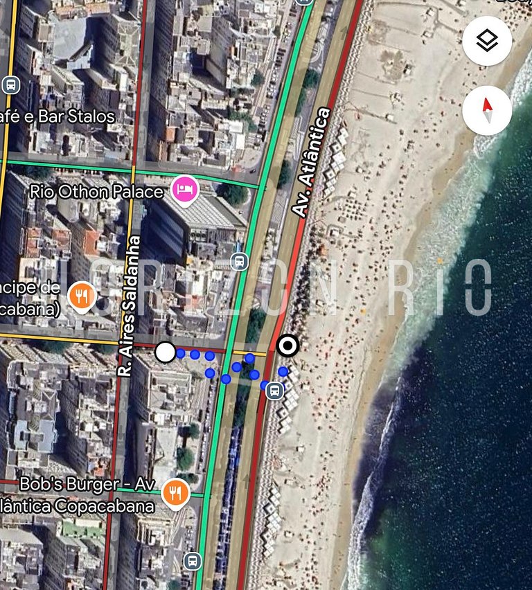 Apartamento 2 Quartos c/ Rooftop e Vista – Copacabana