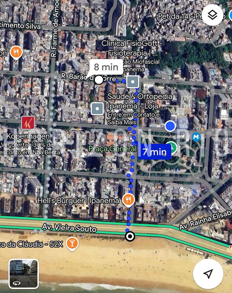 Alquila Loft Contemporáneo en Ipanema con Piscina y Terraza