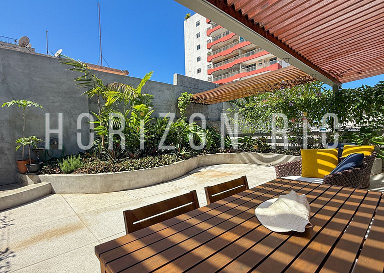 Penthouse de 2 chambres avec terrasse et barbecue