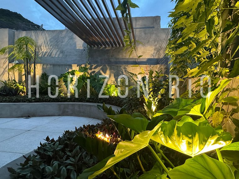 Penthouse de 2 chambres avec terrasse et barbecue