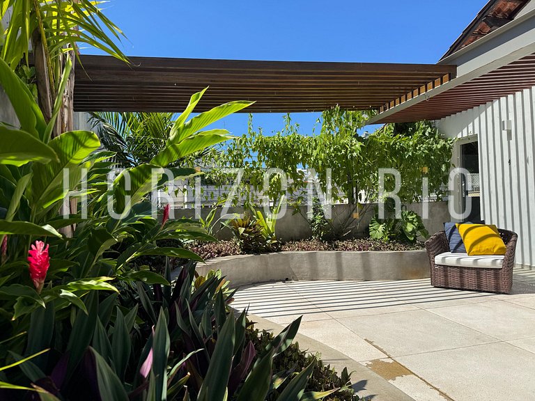 Penthouse de 2 chambres avec terrasse et barbecue