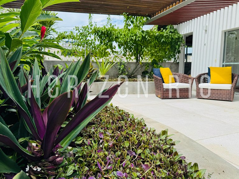 Penthouse de 2 chambres avec terrasse et barbecue