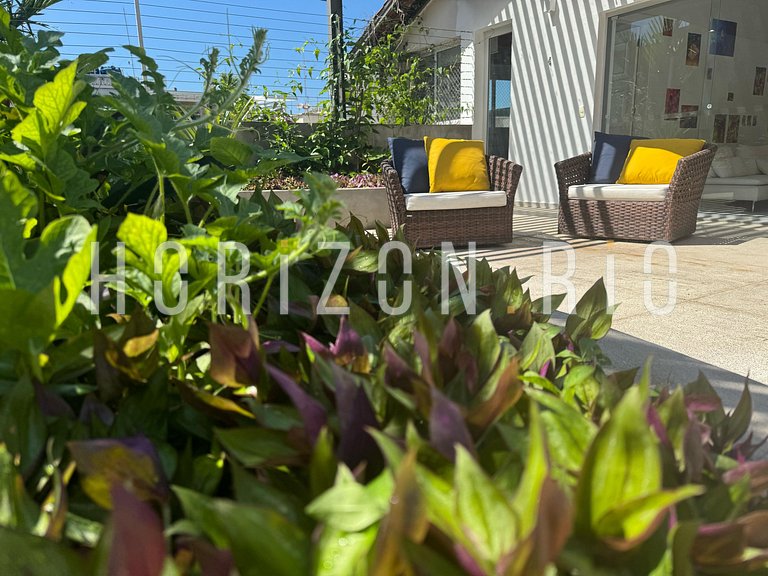 Dúplex para hasta 10 personas, terraza y barbacoa