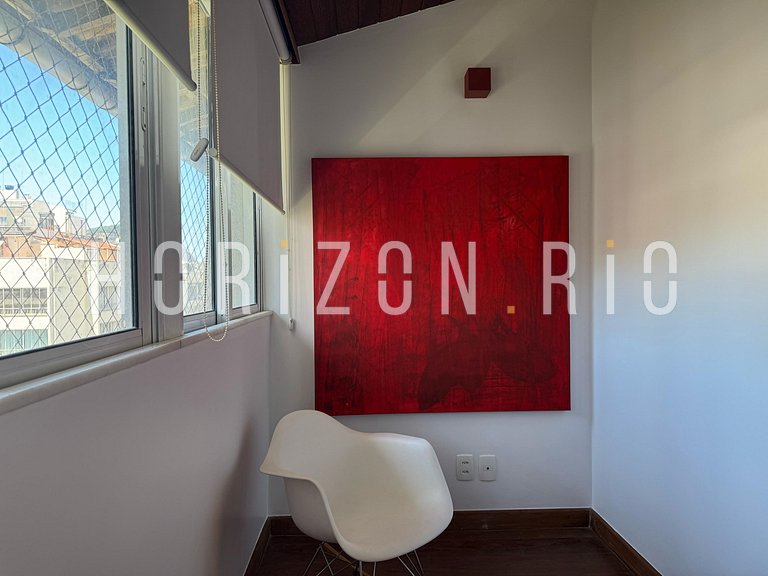 2 bedroom penthouse with terrace and barbecue