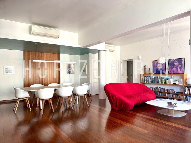 Lujoso apartamento de 3 habitaciones en Copacabana