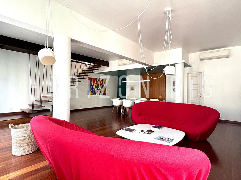 Duplex jusqu'à 10 personnes, terrasse et barbecue