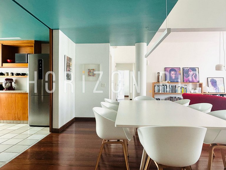 Duplex for up to 10 people, terrace and barbecue