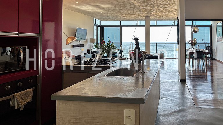 Appartement de 3 chambres en front de mer à louer