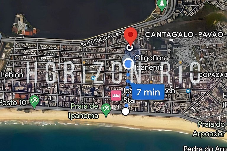 Aluguel por Temporada: Apartamento 2 Quartos em Ipanema