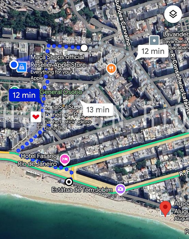 Appartement rénové à Ipanema - Confort et style à Rio