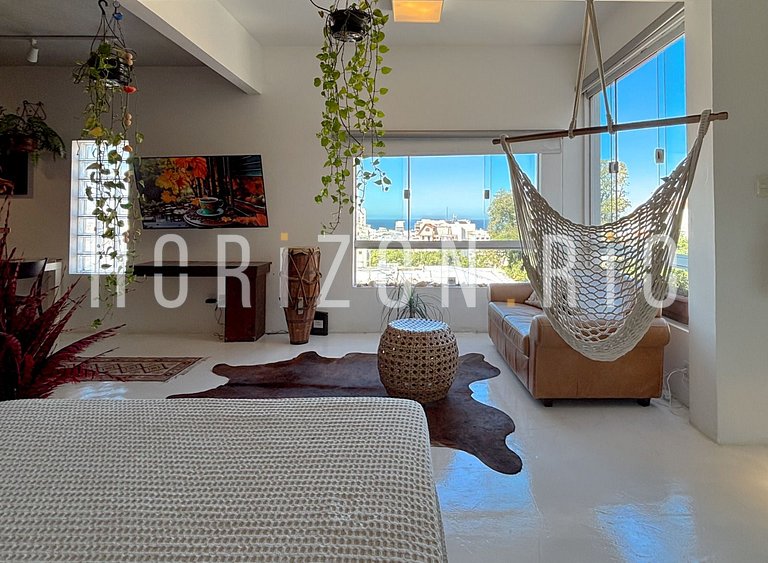 Charmoso apartamento na Rua Saint Roman