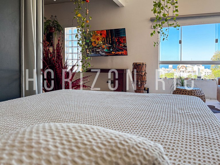 Charmoso apartamento na Rua Saint Roman