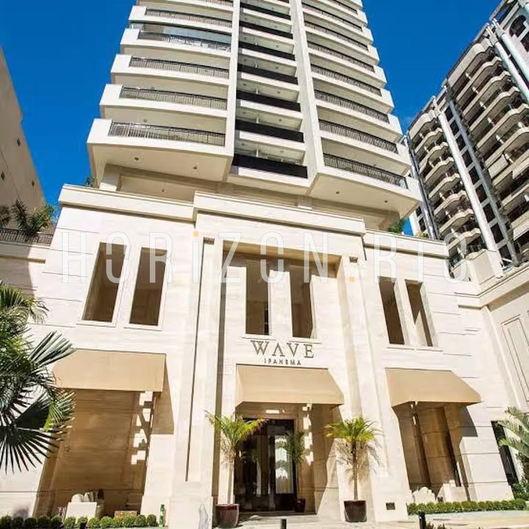 Luxuoso apartamento de 2 quartos no Wave Ipanema