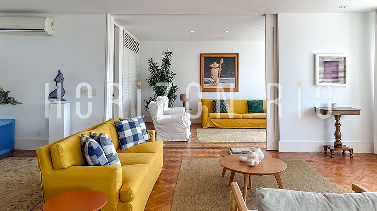 3 quartos exclusivo à 100 metros da praia