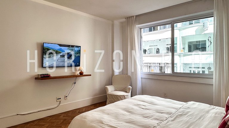 3 quartos exclusivo à 100 metros da praia