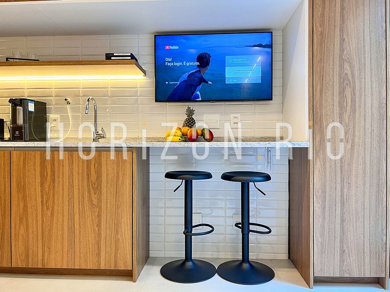 Loft Contemporâneo com Spa Privado no Coração de Ipanema