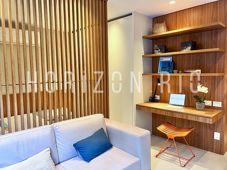 Loft Contemporâneo com Spa Privado no Coração de Ipanema