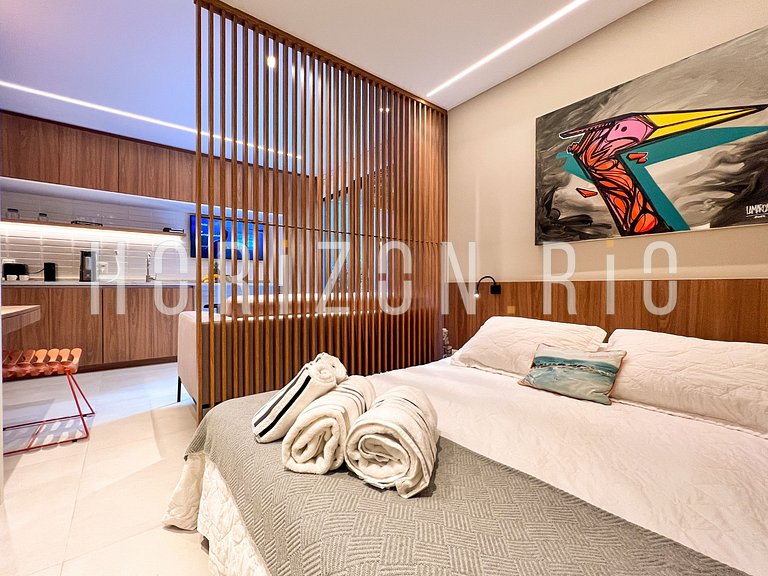 Loft Contemporâneo com Spa Privado no Coração de Ipanema